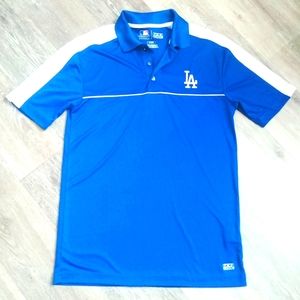 Men's LA Dodgers Polo Shirt Genuine.. Sz Small